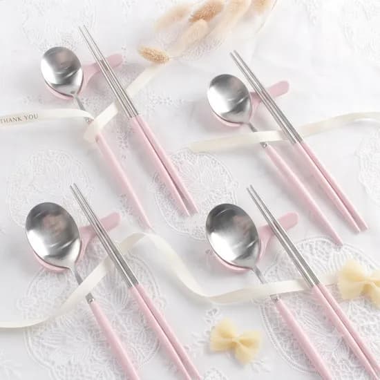 보겐 에펠 수저세트 핑크실버 4세트 14,490원