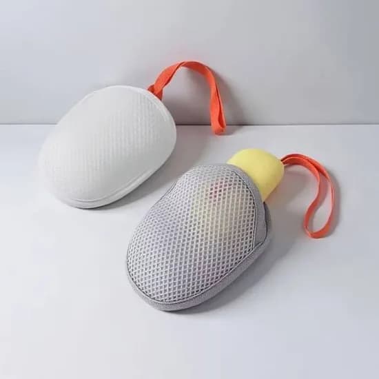 비누 주머니 거품망, 화이트, 10p, 1개