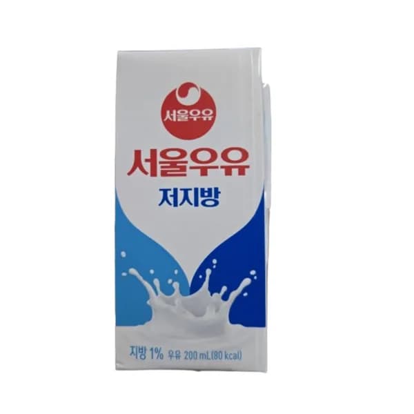 서울우유 저지방 멸균우유 200ml 48개