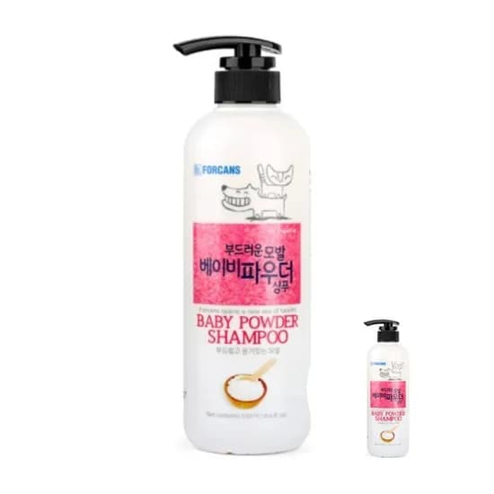 포켄스 부드러운 모발 베이비파우더 오트밀 샴푸, 550ml, 1개