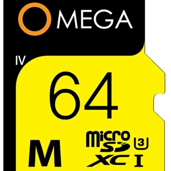 오메가 마이크로 SD 카드, MLC, 64GB, 블랙박스, 4K, 1개