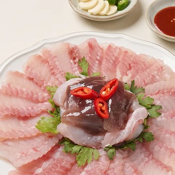 FARMS ON TABLE 흑산도 홍어회 삼합용 강숙성 500g 1개 29,900원