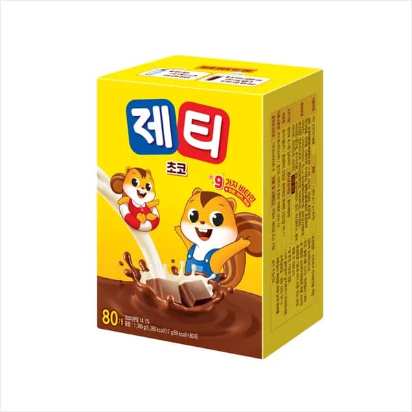 제티 초코렛맛 80개 2개 24,750원