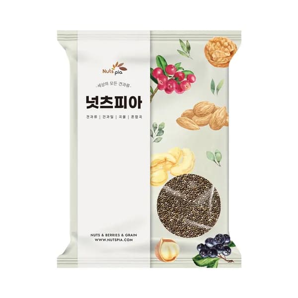넛츠피아 치아씨드 1kg 1봉 14,900원