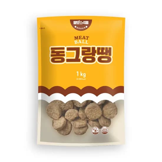 맘모스식품 동그랑땡 1kg 1봉 6,900원