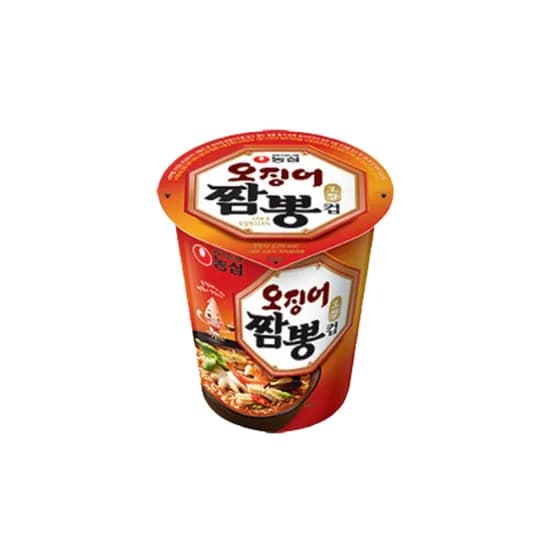 농심 오징어짬뽕 소컵 67g 20개