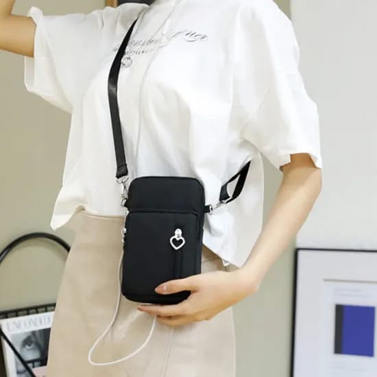 멀티 방수 폰가방, 블랙, 1개