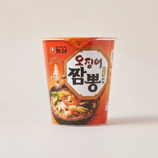 농심 오징어짬뽕 소컵 67g 12개