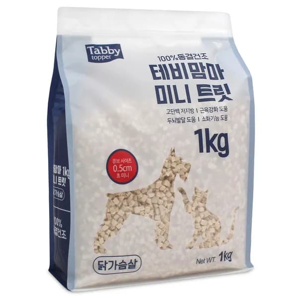 테비맘마 트릿, 미니 트릿, 1kg, 1개