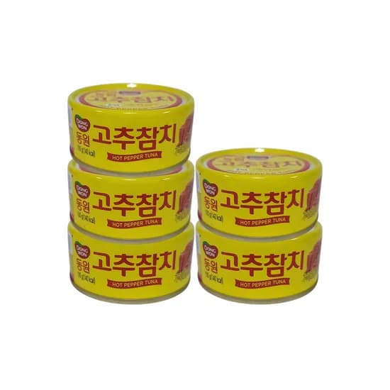 동원 고추참치 100g 5개