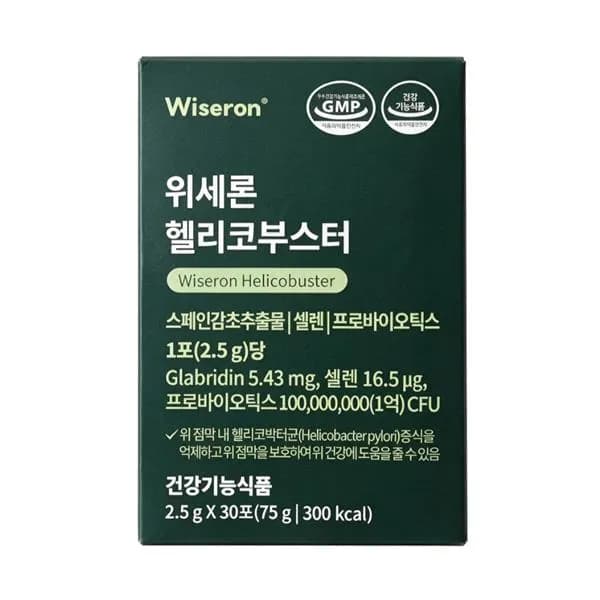 위세론 헬리코부스터 2.5g 30포