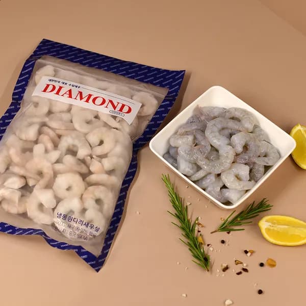 다이아몬드 냉동 흰다리새우 새우살 감바스 91/110 500g 2개 19,780원