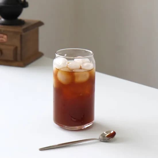 캔 하이볼 유리컵, 중, 460ml, 4개