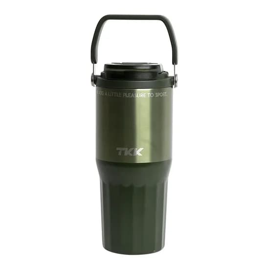 TKK 세라믹 원터치 텀블러, 포레스트그린, 730ml, 1개