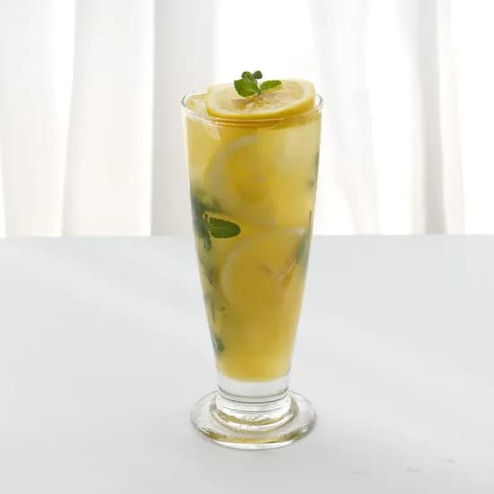 풋티드 유리컵, 385ml, 4개