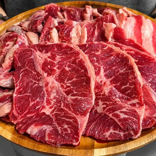 소고기 한상 모듬, 1kg, 1박스