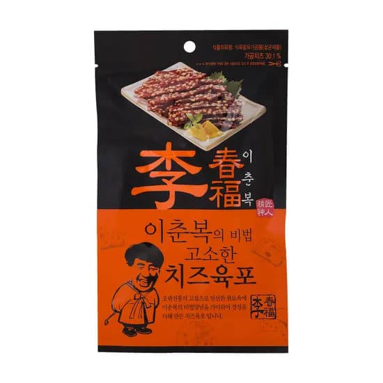 이춘복의 비법 고소한 치즈육포, 30g, 10봉