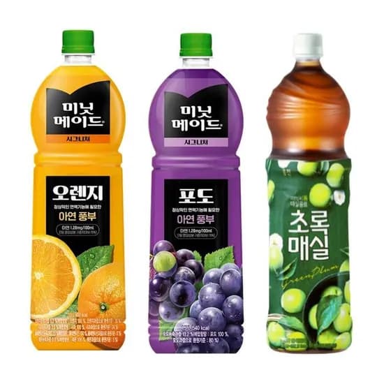 미닛메이드 오렌지 1.5L 2개 외 2종