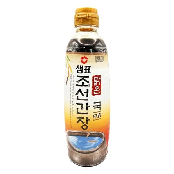 샘표 맑은 조선간장 500ml 1개