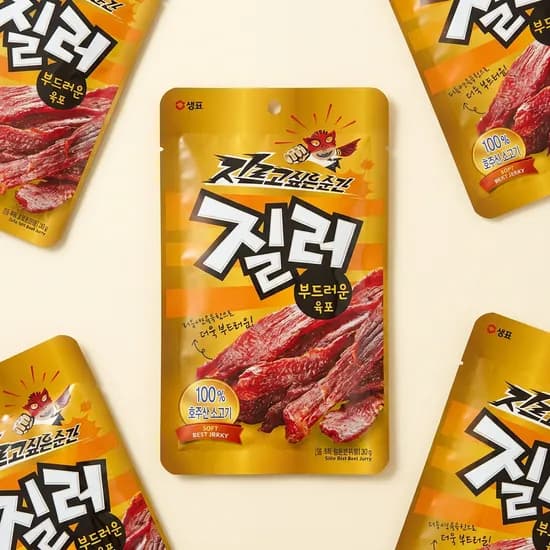 샘표 질러 부드러운 육포 30g 5개