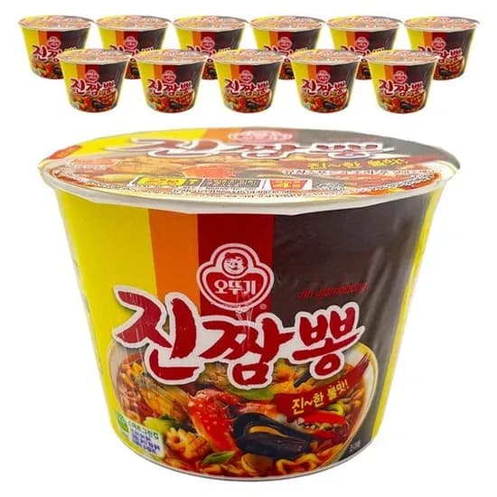 오뚜기 진짬뽕 115g 12개