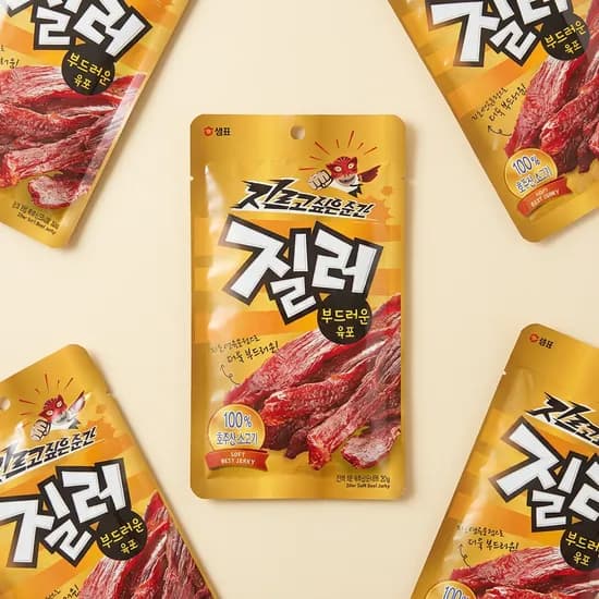 샘표 질러 부드러운 육포 30g 10개