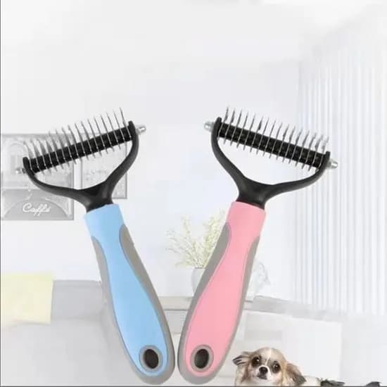 키밍 반려동물 엉킨털 제거 미용 도구, 블루, 대, 1개