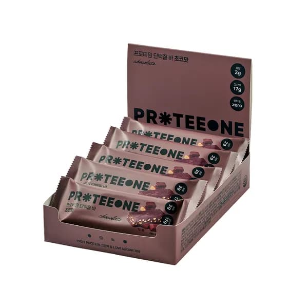 프로티원 단백질바 초코맛 10개입 1박스 23,900원