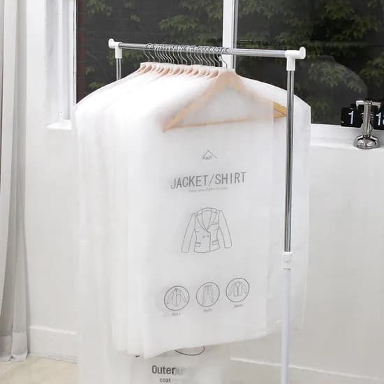 가쯔 화이트 베이직 양복 옷커버 60x90cm 10장