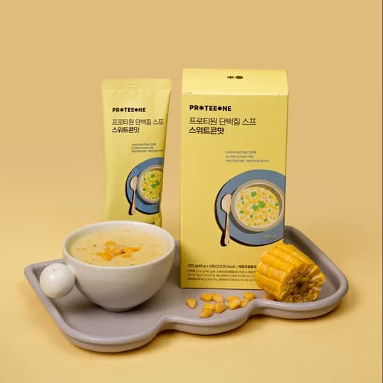 프로티원 단백질 스프 스위트콘맛, 45g, 5개입, 2박스