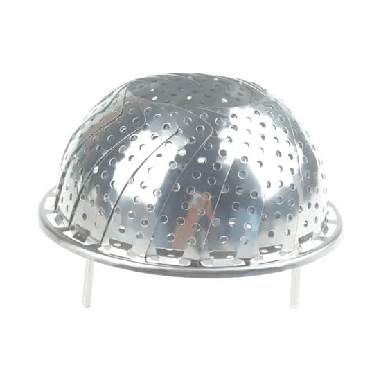 스텐 접이식 찜기 채반 삼발이, 26cm, 1개