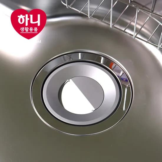 싱크대 자동배수구 덮개, 대, 142mm, 1개