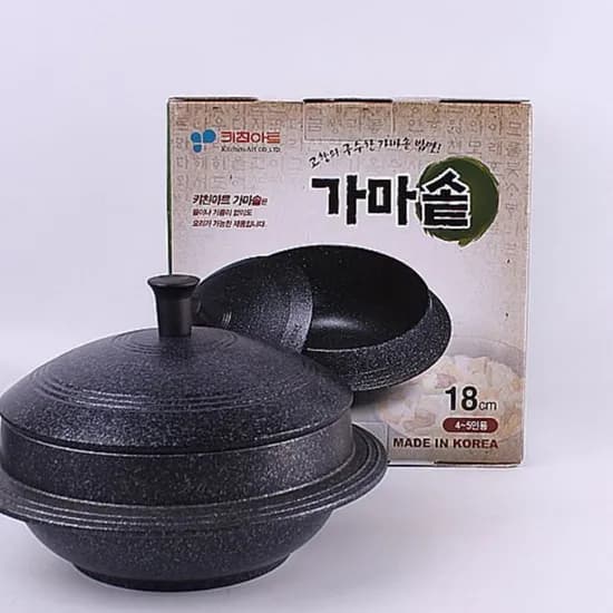 키친아트 가마솥, 18cm, 4-5인용, 1개