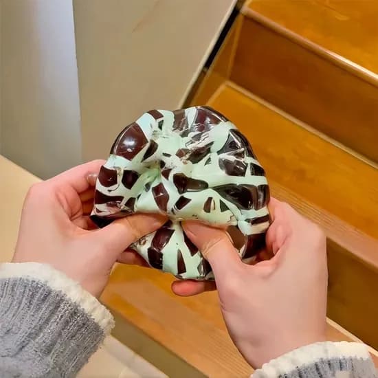 왁뿌볼 왁스볼 말랑이, 민트초코, 2개, 60g