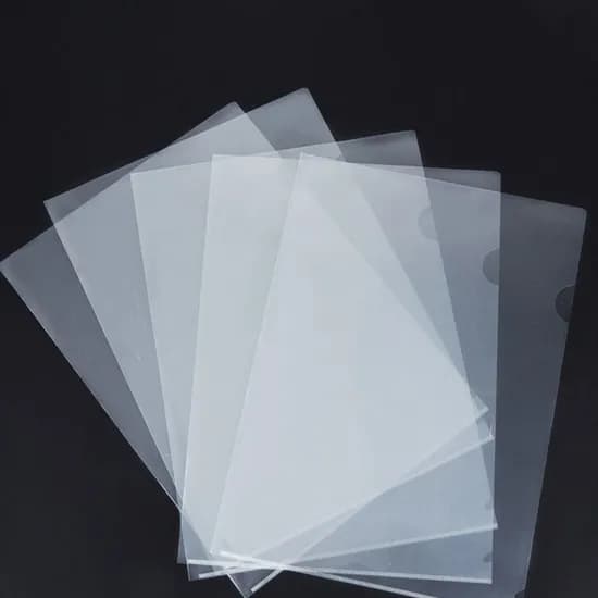 A4 파일 홀더 L자형 투명 30P, 1개