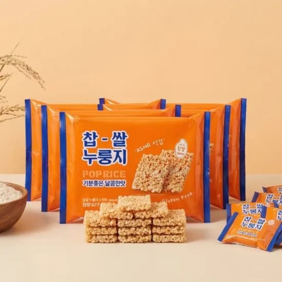 찹쌀누룽지 과자 스위트 300g 2개