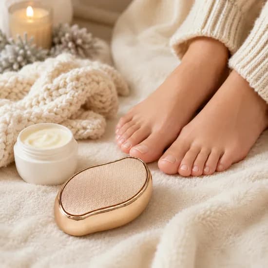 PEDI SPA 나노 유리 발각질제거기 풋파일, 골드, 1개