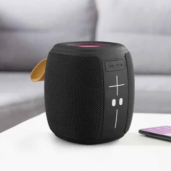 액토 LED 컬러 무드등 블루투스 스피커 BTS-54 블랙 1개