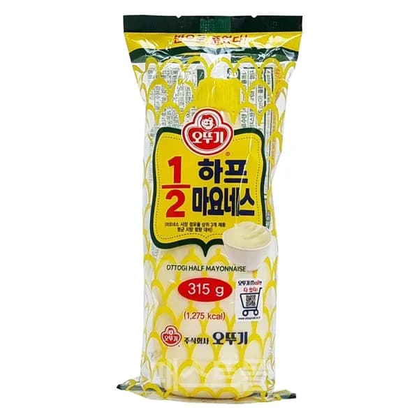 오뚜기 1/2 하프 마요네스 315g 1개