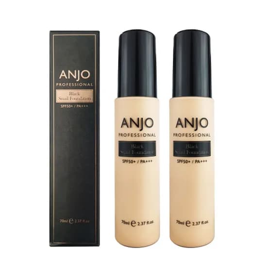 앙쥬 인생 블랙 파운데이션, 23호 트루베이지, 70ml, 1개