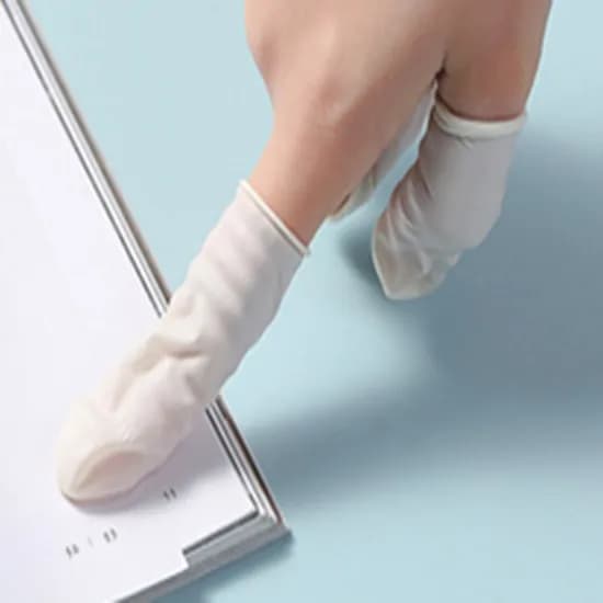 모어몰 라텍스 손가락 골무, 기본, 200개