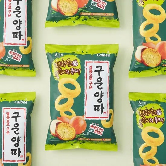 해태제과 구운양파 60g 8개