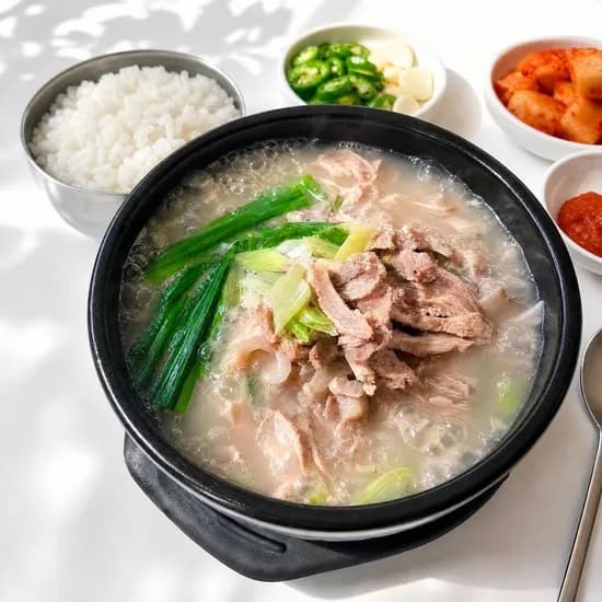 유비푸드 부산식 돼지국밥 140g 5개