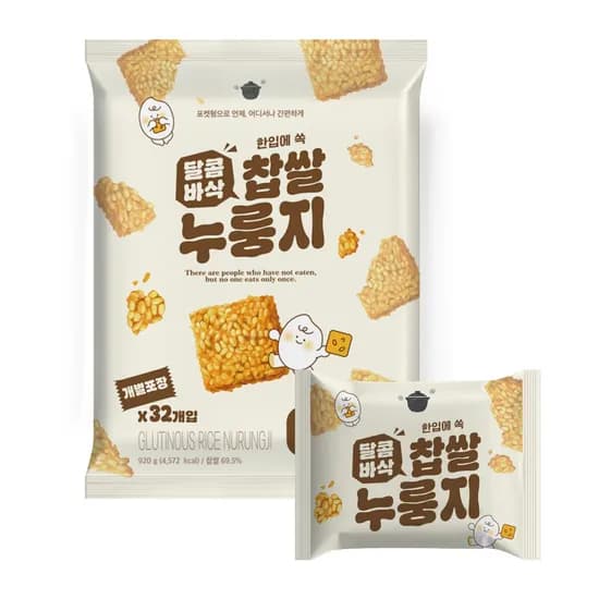 달콤바삭 찹쌀누룽지, 920g, 1개