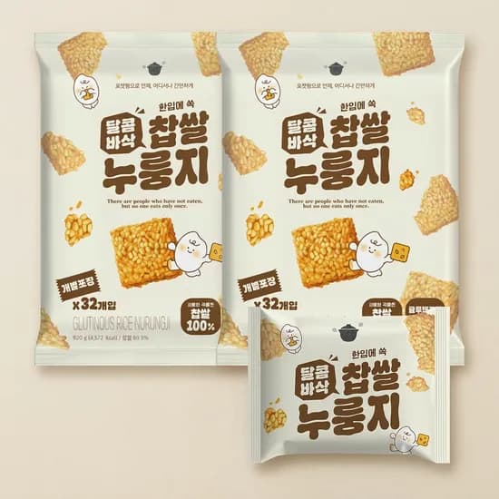 달콤바삭 찹쌀누룽지 920g 2개