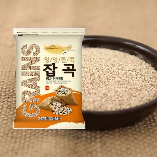 삼원농산 수입 참깨 중국산 2kg 1개
