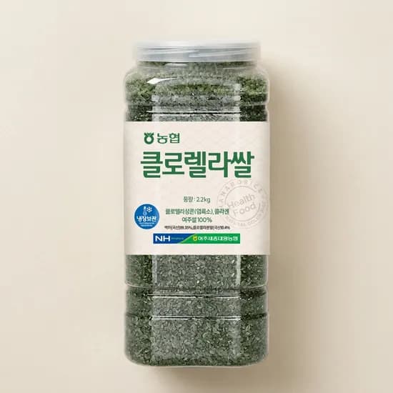 농협 국내산 하나로라이스 클로렐라쌀 2.2kg 1개