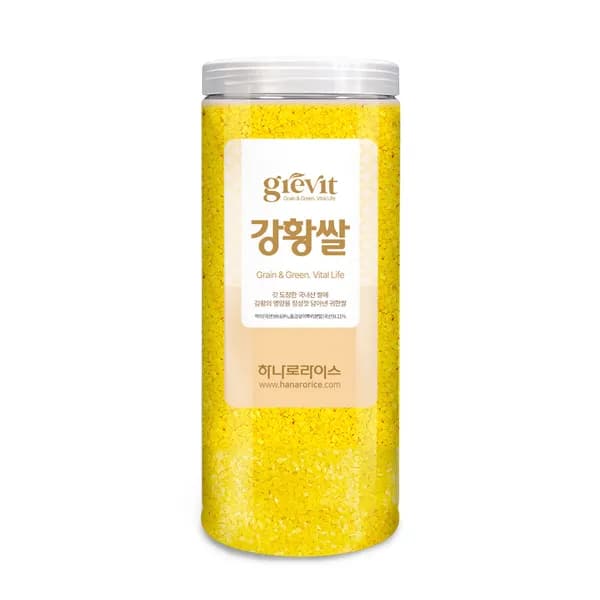 그래빛 울금담은 강황쌀 1.4kg 1개 14,600원