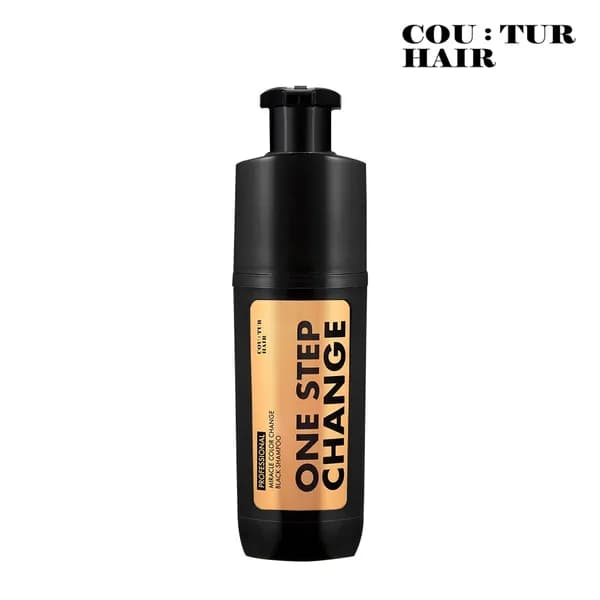 꾸띄르헤어 프로페셔널 미라클 컬러 체인지 블랙 샴푸 180ml