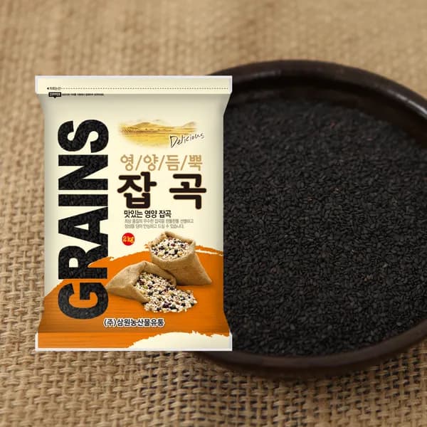 삼원농산 수입 검정깨 2kg